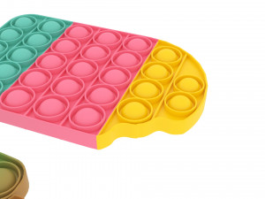 Pop It Fidget Toys Set Modello 3D