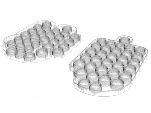 Pop It Fidget Toys Set Modello 3D