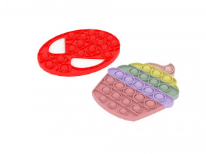 Pop It Fidget Toys Set 3D 모델