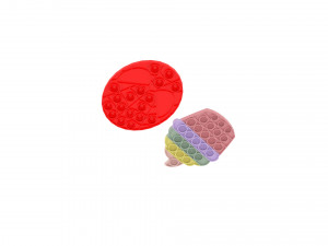 Pop It Fidget Toys Set 3D 모델