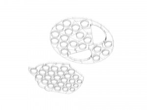 Pop It Fidget Toys Set 3D 모델