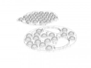 Pop It Fidget Toys Set 3D 모델
