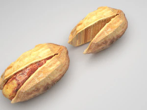 Колекція горіхів 3D Модель