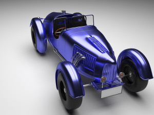 Old Car Modèle 3D