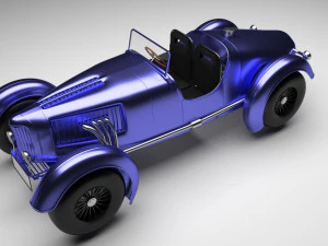 Old Car 3D Model