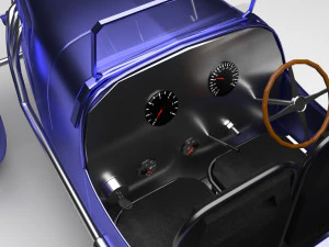 Old Car 3D Model