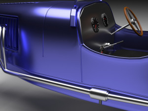 Old Car Modèle 3D