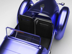 Old Car 3D Model
