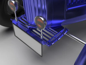 Old Car 3D Model