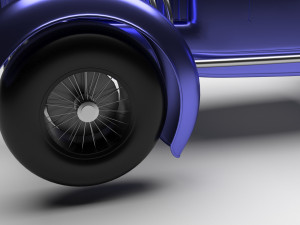 Old Car Modèle 3D