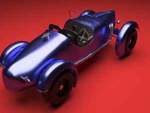 Old Car 3D Model