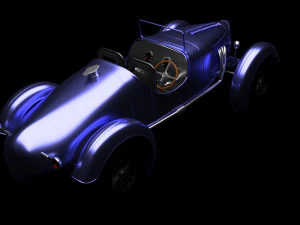Old Car 3D Model