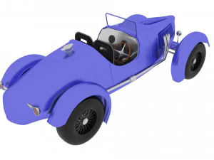 Old Car 3D Model