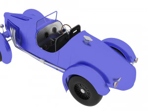 Old Car 3D Model