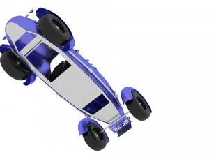 Old Car 3D Model