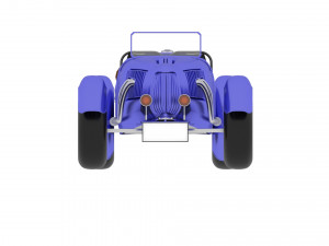 Old Car Modèle 3D
