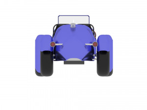 Old Car Modèle 3D