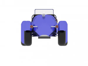 Old Car 3D Model