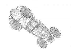 Old Car Modèle 3D