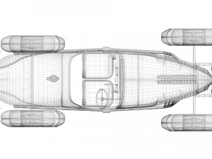 Old Car 3D Model