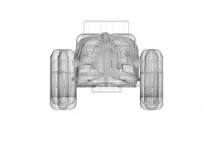 Old Car 3D Model
