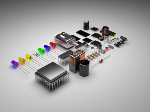 DDR4 SDRAM Memory Module 3D-Modell in Computer 3DExport