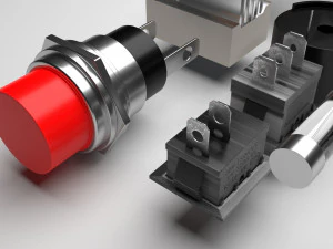 電子部品セット 3Dモデル