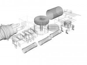 Electronic Components Set 3D-Modell