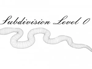 Snake 3D Model