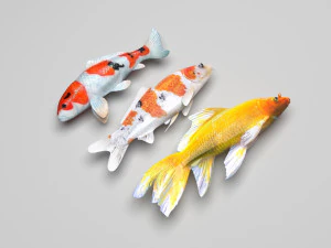 Sea Creatures Set 3D Model