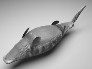 Mosasaurus Model 3D