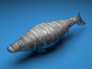 Mosasaurus Model 3D