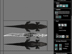 Crocodile 3D Model