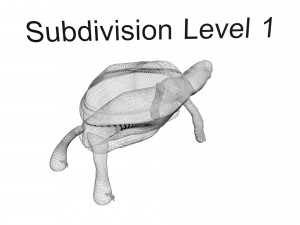 Turtle 3D 모델