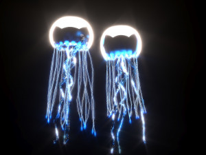 Jellyfishes 3D Model