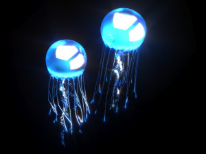 Jellyfishes 3D Model
