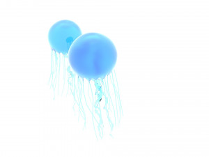 Jellyfishes 3D Model