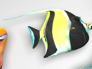 मछलियों का सेट 3D मॉडल