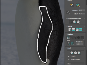 Penguin With Baby Penguin Modèle 3D