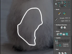 Penguin With Baby Penguin 3D Model