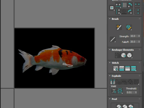 Fishes Set 3D Model