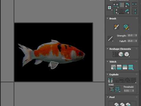 Fishes Set 3D Model