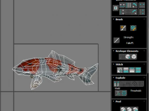 Fishes Set 3D Model