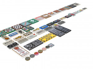 Lego Tiles Set Modelo 3D