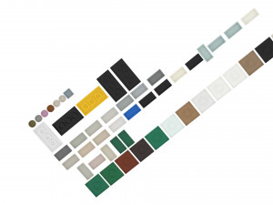 Lego Tiles Set 3D Model