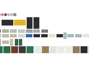 Lego Tiles Set 3D Model