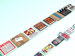 Lego Tiles Set 3D Model