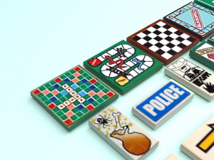 Lego Tiles Set 3D Model