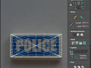 Lego Tiles Set 3D Model
