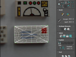 Lego Tiles Set 3D Model